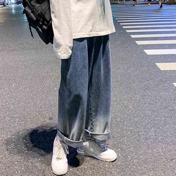 men's jeans blue jeans degraded to fashion trends , masculine, street punk style, baggy jeans, harajuku clothes e377
men's jeans blue jeans degraded to fashion trends , masculine, street punk style, baggy jeans, harajuku clothes e377