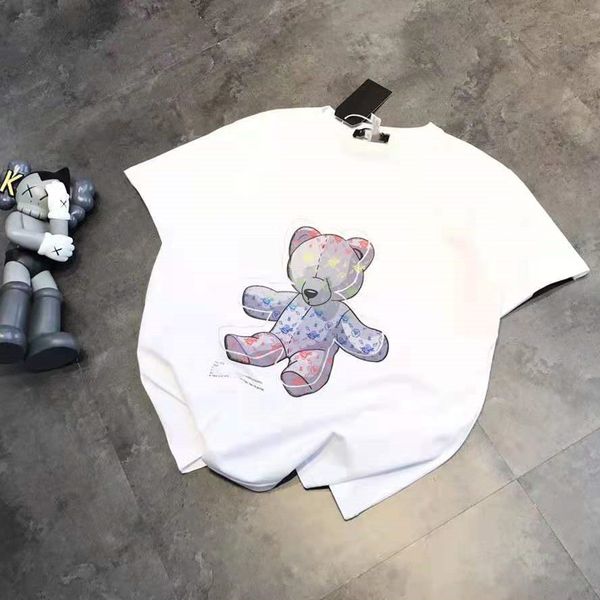 design clothing summer 2021 new fashion diamond printed short sleeve t-shirt men's and women's casual 063004, White
design clothing summer 2021 new fashion diamond printed short sleeve t-shirt men's and women's casual 063004, White