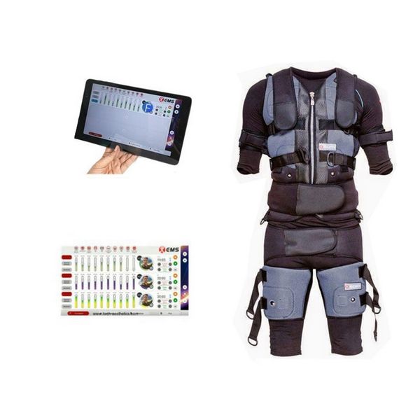 professional wireless electric muscle stimulator ems slimming body suit ems training suit fitness machine slimming machine
professional wireless electric muscle stimulator ems slimming body suit ems training suit fitness machine slimming machine