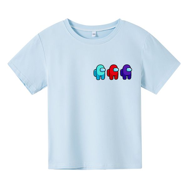 new game among us t shirt kids summer cartoon t-shirt boys girls kawaii impostor graphic tees fashion children tshirt, Blue
new game among us t shirt kids summer cartoon t-shirt boys girls kawaii impostor graphic tees fashion children tshirt, Blue