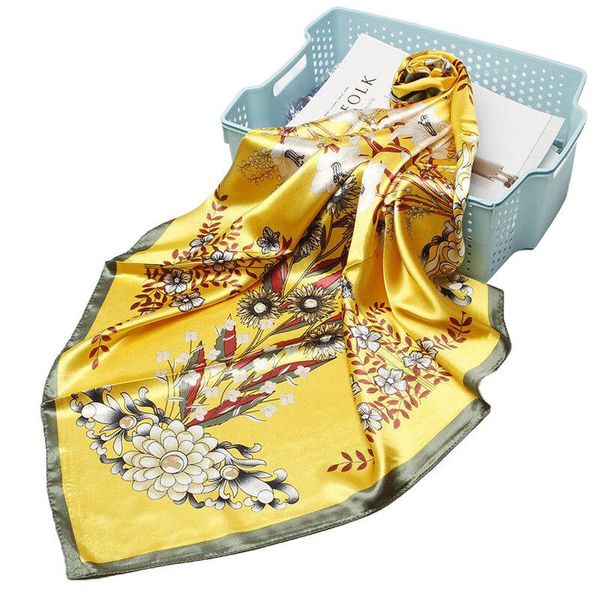 scarves women fashion square hijab scarf flower print shawl stole imitate silk satin kerchief bandana 35"x35", Blue;gray
scarves women fashion square hijab scarf flower print shawl stole imitate silk satin kerchief bandana 35"x35", Blue;gray