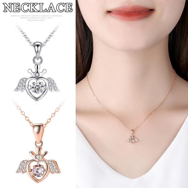 pendant necklaces necklace with angel wing tone/gold tone jewelry neck chain anniversary birthday gifts for women f, Silver
pendant necklaces necklace with angel wing tone/gold tone jewelry neck chain anniversary birthday gifts for women f, Silver