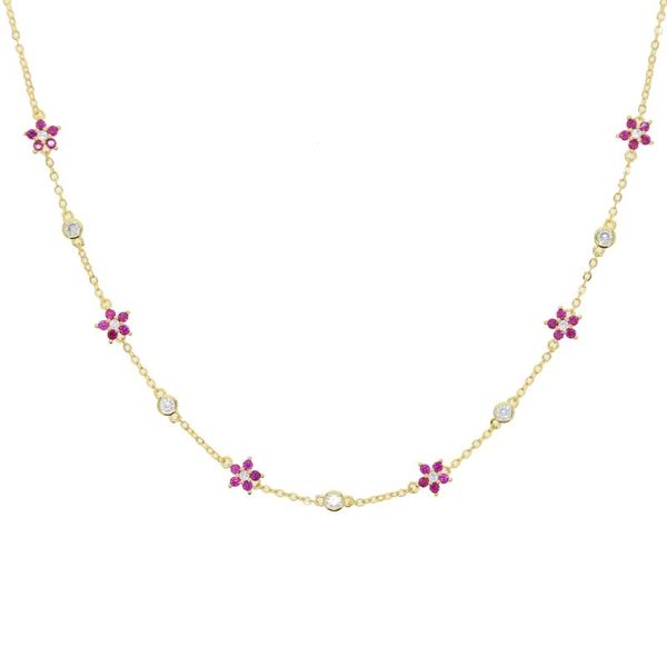 chokers 2021 spring arrived colorful cz stone flower charm station chain gold necklace for women, Golden;silver
chokers 2021 spring arrived colorful cz stone flower charm station chain gold necklace for women, Golden;silver