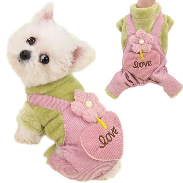 dog apparel cute fleece pet cat clothes overalls winter heart pattern hoodies pups coat outfit for clothing jumpsuit pajamas chihuahua l
dog apparel cute fleece pet cat clothes overalls winter heart pattern hoodies pups coat outfit for clothing jumpsuit pajamas chihuahua l