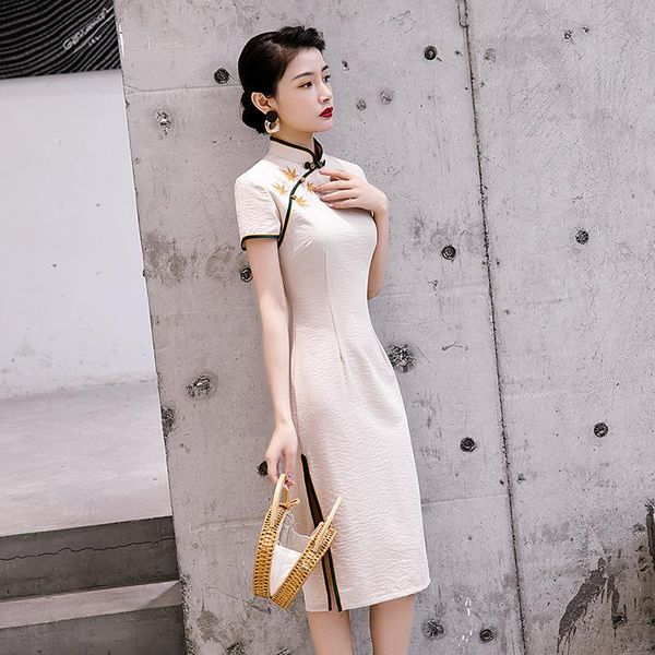 ethnic clothing solid vestidos improved slim cheongsam traditional vintage oriental chinese dress women elegant classic qipao party gow, Red
ethnic clothing solid vestidos improved slim cheongsam traditional vintage oriental chinese dress women elegant classic qipao party gow, Red
