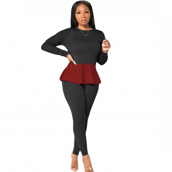 the lady in office clothes her neck full sleeve and skinny pants two pieces together for new fall women panelled lounge wear s6rl, Gray
the lady in office clothes her neck full sleeve and skinny pants two pieces together for new fall women panelled lounge wear s6rl, Gray