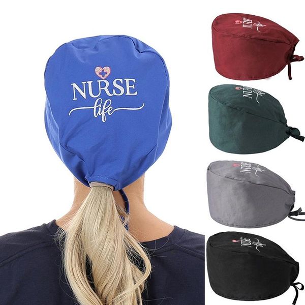 beanie/skull caps 1pcs adjustable printing cotton scrub hat beauty salon working cap elastic accessories, Blue;gray
beanie/skull caps 1pcs adjustable printing cotton scrub hat beauty salon working cap elastic accessories, Blue;gray