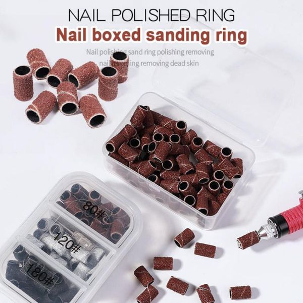 nail art equipment 210 pcs sanding bands for drill, 3 colors 80 120 180 grit efile piece set care product, Silver
nail art equipment 210 pcs sanding bands for drill, 3 colors 80 120 180 grit efile piece set care product, Silver