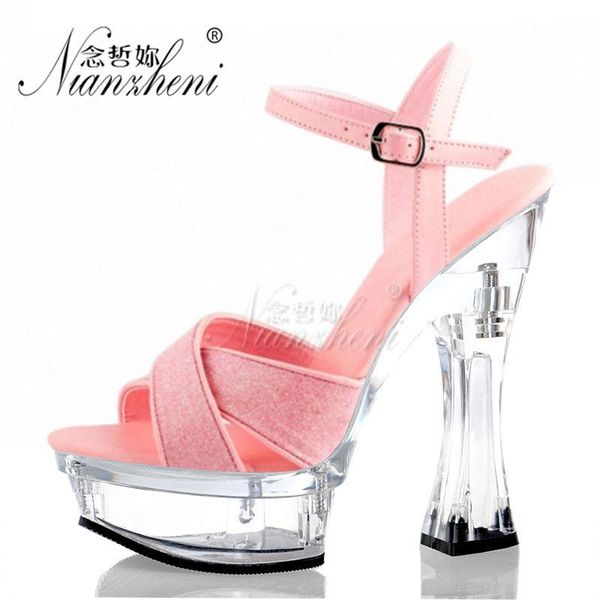 sandals pink flash powder bling shallow hollow open toe 14cm super high heeled shoes 6 inches women's bride wedding all match, Black
sandals pink flash powder bling shallow hollow open toe 14cm super high heeled shoes 6 inches women's bride wedding all match, Black