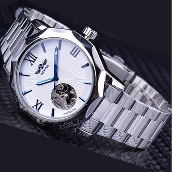 sell winner fashion men watches mens automatic watch mechanical watch for man white face wn46, Slivery;brown
sell winner fashion men watches mens automatic watch mechanical watch for man white face wn46, Slivery;brown