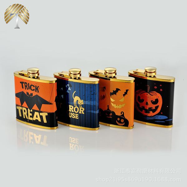 Flask Flagon Creative Stainless Steel Wine Pot 8oz Portable Outdoor Set Pumpkin Halloween
Flask Flagon Creative Stainless Steel Wine Pot 8oz Portable Outdoor Set Pumpkin Halloween