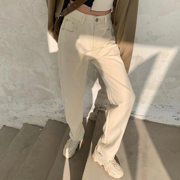 women's jeans dd080 high waist slimming straight loose wide-leg trousers all-match women, Blue
women's jeans dd080 high waist slimming straight loose wide-leg trousers all-match women, Blue