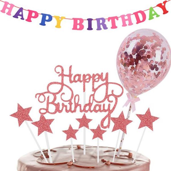 other festive & party supplies 1 set glitter star love happy birthday cake inserts decoration er confetti balloon kids
other festive & party supplies 1 set glitter star love happy birthday cake inserts decoration er confetti balloon kids