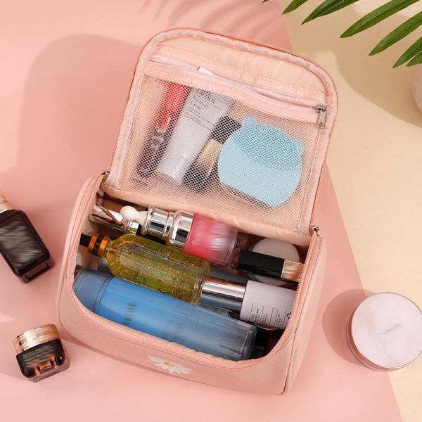 storage bags waterproof cosmetic for women daisy print wash bag creative home outing multi-function makeup
storage bags waterproof cosmetic for women daisy print wash bag creative home outing multi-function makeup
