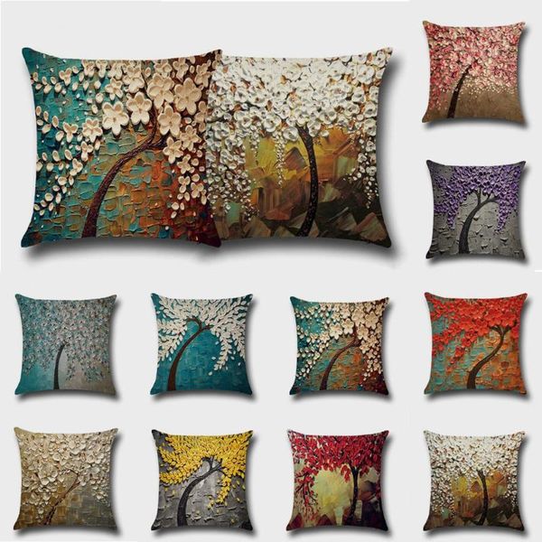 floral cushion cover vintage flower pillow case mural yellow red tree cherry blossom home decorative throw
floral cushion cover vintage flower pillow case mural yellow red tree cherry blossom home decorative throw