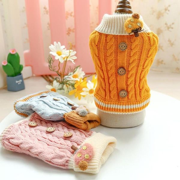 dog apparel winter pet puppy soft warm twist buttons color contrast sweater home clothes products supplies garden 2021
dog apparel winter pet puppy soft warm twist buttons color contrast sweater home clothes products supplies garden 2021