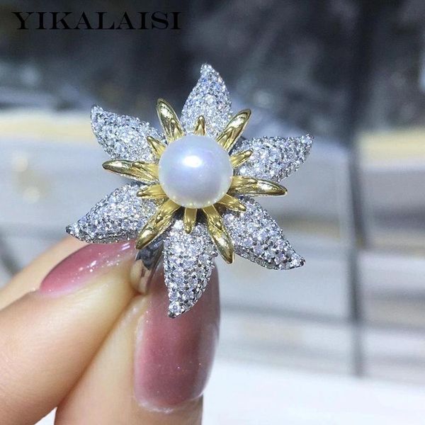 cluster rings yikalaisi 925 sterling silver jewelry for women 7-8mm round natural freshwater pearl wholesales, Golden;silver
cluster rings yikalaisi 925 sterling silver jewelry for women 7-8mm round natural freshwater pearl wholesales, Golden;silver