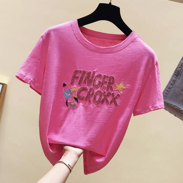 women's t-shirt korean fashion letter graphic t shirts summer tube short tee shirt dm001, White
women's t-shirt korean fashion letter graphic t shirts summer tube short tee shirt dm001, White