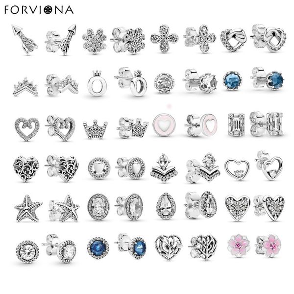 stud forviona s925 sterling silver pink flower crown hollowed out love blue zircon earrings lovely christmas thanksgiving gift, Golden;silver
stud forviona s925 sterling silver pink flower crown hollowed out love blue zircon earrings lovely christmas thanksgiving gift, Golden;silver
