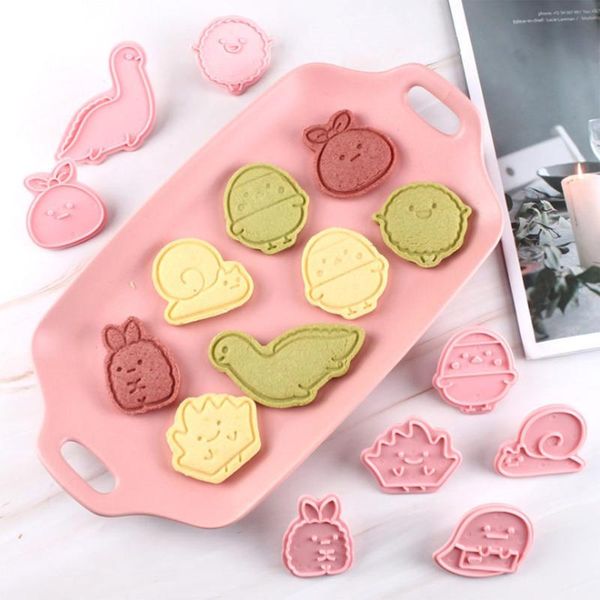 baking moulds 8pcs cartoon cookie cutters animals plastic 3d pressable biscuit mold stamp kitchen pastry bakeware
baking moulds 8pcs cartoon cookie cutters animals plastic 3d pressable biscuit mold stamp kitchen pastry bakeware