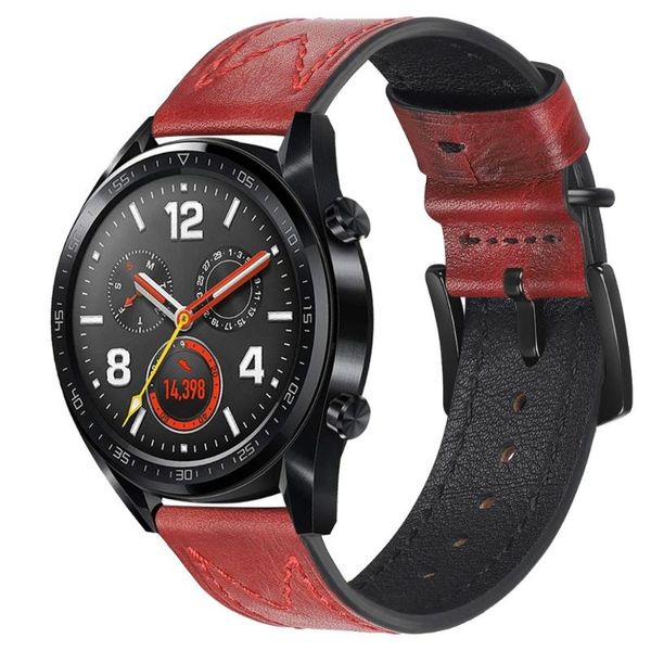 watch bands leather band compatible for huawei gt/gt2/ gt2e strap with stainless steel buckle replacement wristband wb260, Black;brown
watch bands leather band compatible for huawei gt/gt2/ gt2e strap with stainless steel buckle replacement wristband wb260, Black;brown