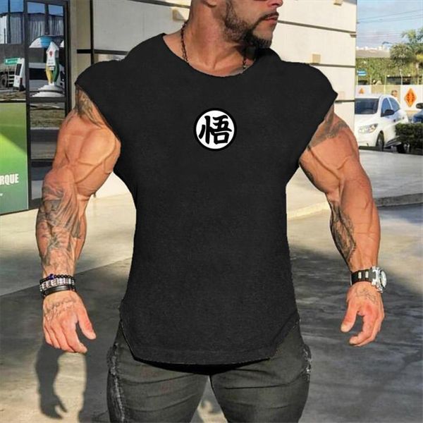 gym tank fitness brand mens men shirt workout clothing vest sleeveless cotton man canotte bodybuilding clothes, White;black
gym tank fitness brand mens men shirt workout clothing vest sleeveless cotton man canotte bodybuilding clothes, White;black