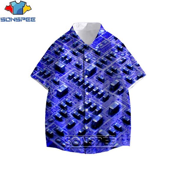 men's casual shirts sonspee woman's hawaiian shirt circuit diagram printing summer novel comfortable fashion street explosion, White;black
men's casual shirts sonspee woman's hawaiian shirt circuit diagram printing summer novel comfortable fashion street explosion, White;black