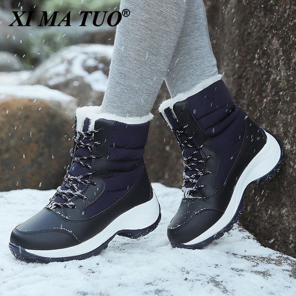 boots snow plush warm ankle for women winter shoes waterproof female booties botas mujer, Black
boots snow plush warm ankle for women winter shoes waterproof female booties botas mujer, Black