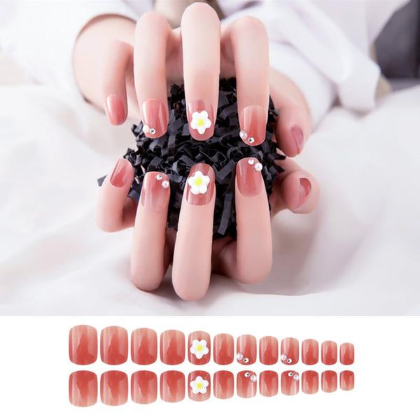 nail gel fake nails light caramel sweet little flowers small fresh stickers finished 24 pcs with glue, Red;pink
nail gel fake nails light caramel sweet little flowers small fresh stickers finished 24 pcs with glue, Red;pink