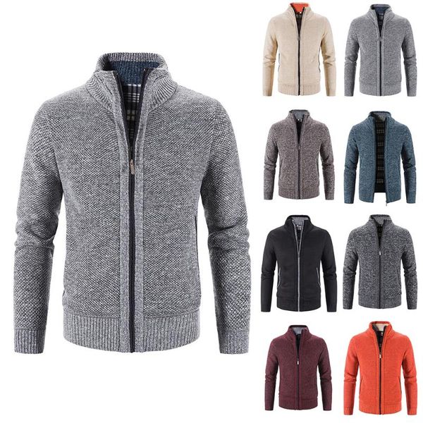 men's sweaters zipper cardigan jumper sweater mens pockets slim fit thick winter warm long sleeve solid knitted casual coats, White;black
men's sweaters zipper cardigan jumper sweater mens pockets slim fit thick winter warm long sleeve solid knitted casual coats, White;black