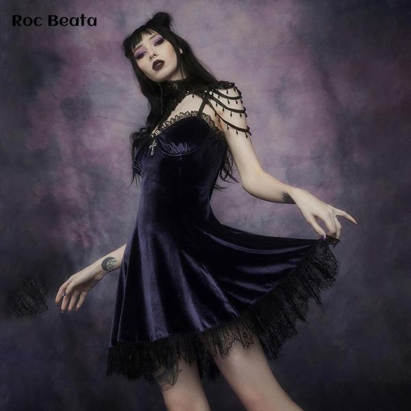 casual dresses est gothic lace dress women show chest strap spring summer goth princess, Black;gray
casual dresses est gothic lace dress women show chest strap spring summer goth princess, Black;gray