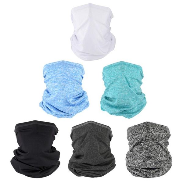 balaclava scarf for women's men's bandana sunshade outdoor hunting army camping bcycling face neck tube balaclava with print, Black