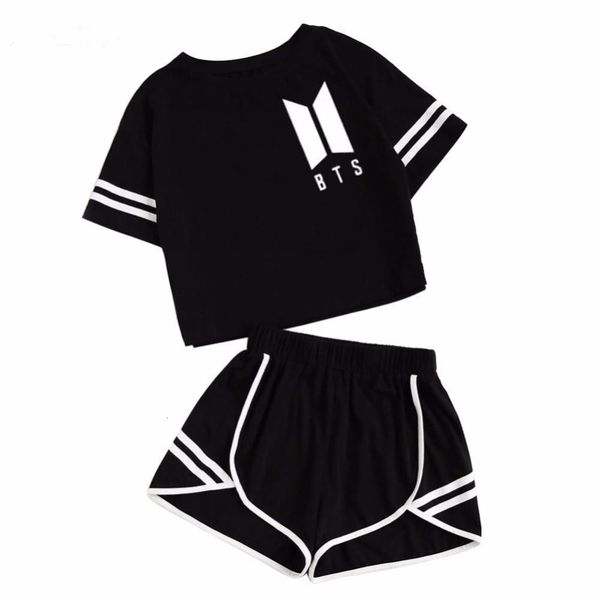 2021 new summer cotton striped women's tracksuit clothes set woman leisure suits shorts crop +shorts pants 2pcs outfits, Gray
2021 new summer cotton striped women's tracksuit clothes set woman leisure suits shorts crop +shorts pants 2pcs outfits, Gray