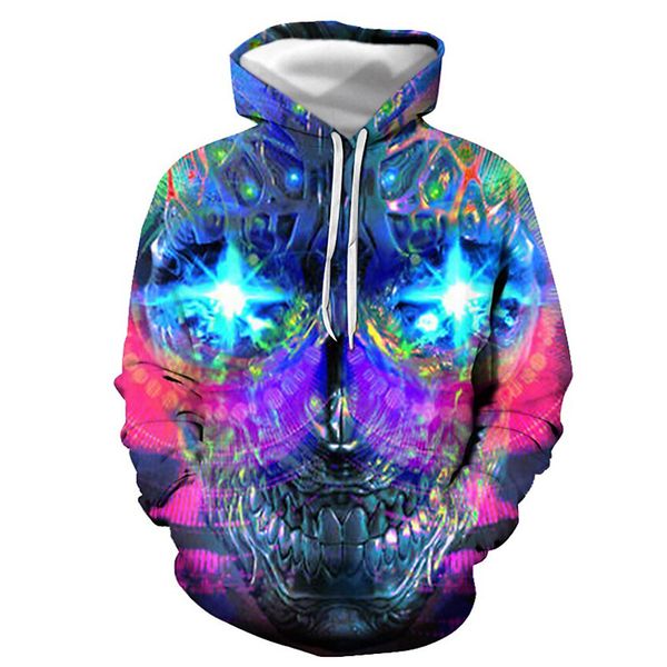 halloween cool ax skull pattern men's 3d printed hoodie visual impact party punk goth round neck sweatshirt hoodie, Black
halloween cool ax skull pattern men's 3d printed hoodie visual impact party punk goth round neck sweatshirt hoodie, Black