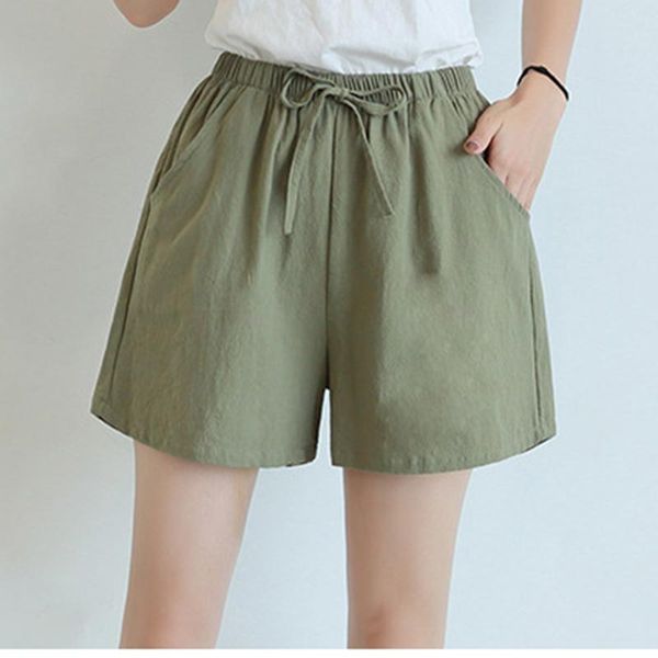 women's shorts 2021 summer casual cotton linen women plus size high waist fashion short pants streetwear, White;black
women's shorts 2021 summer casual cotton linen women plus size high waist fashion short pants streetwear, White;black