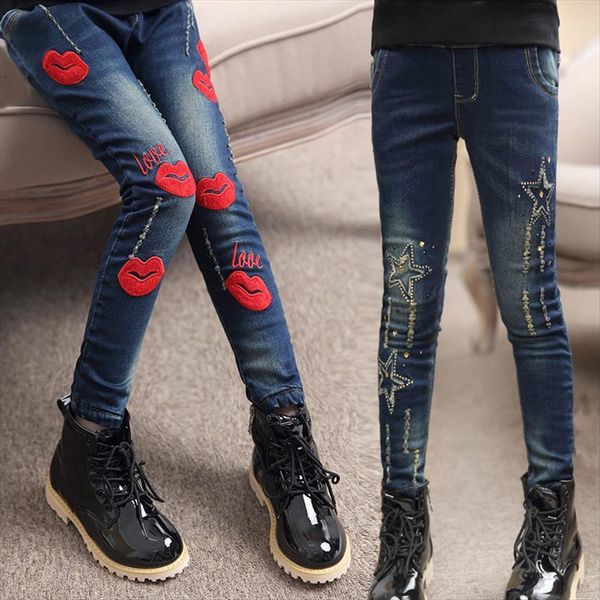 spring childrens clothes girls jeans causal slim thin denim baby girl big kids jean long trousers, Blue
spring childrens clothes girls jeans causal slim thin denim baby girl big kids jean long trousers, Blue