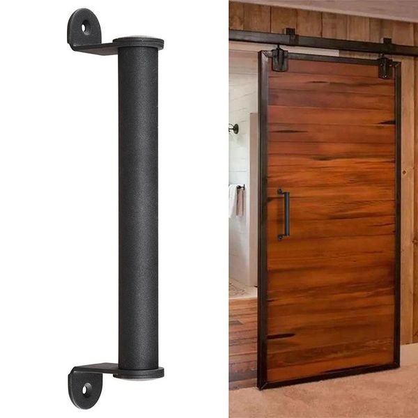 handles & pulls 2pcs black carbon steel sliding barn door pull handle for garden gates garages hardware kit
handles & pulls 2pcs black carbon steel sliding barn door pull handle for garden gates garages hardware kit