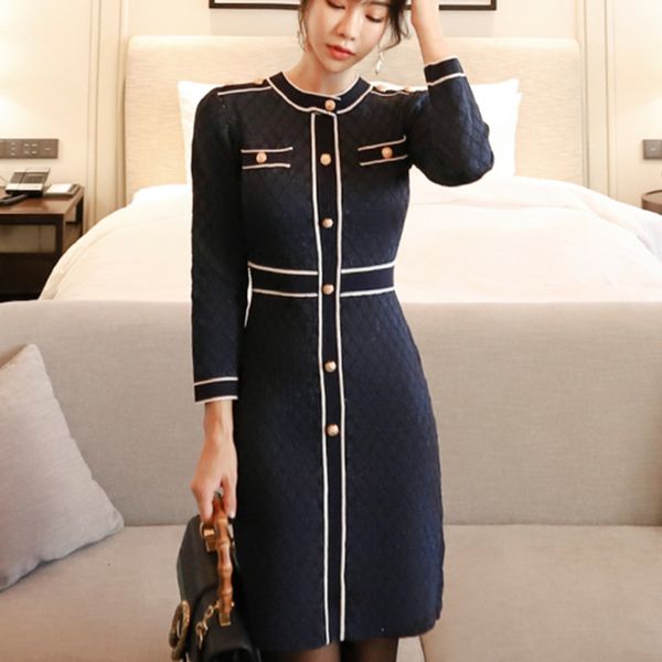 2021 autumn winter bodycon women new runway designer long sleeve buttons casual knitted sweater es robe femme ogb0, Black;gray
2021 autumn winter bodycon women new runway designer long sleeve buttons casual knitted sweater es robe femme ogb0, Black;gray