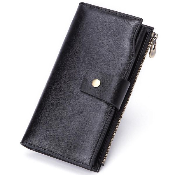 wallets hasp zipper men long wallet fashion cow leather male clutch purse cell phone card holder genuine, Red;black
wallets hasp zipper men long wallet fashion cow leather male clutch purse cell phone card holder genuine, Red;black