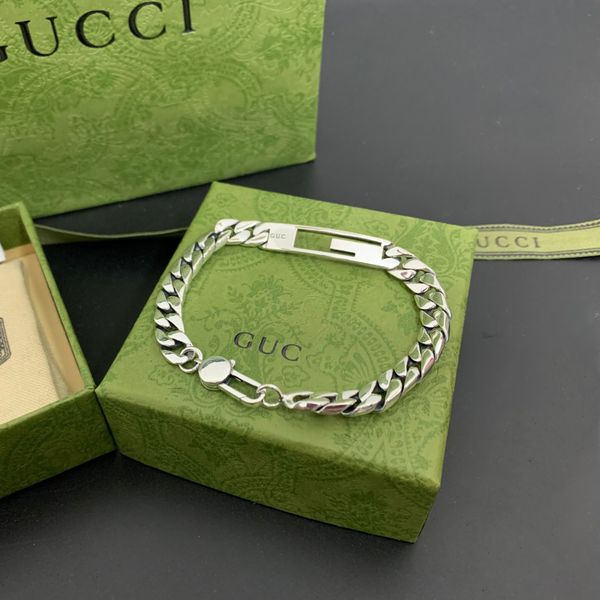 2021 jewelry new double fashion simple style bracelet student personality s925 silver bracelet, Black
2021 jewelry new double fashion simple style bracelet student personality s925 silver bracelet, Black