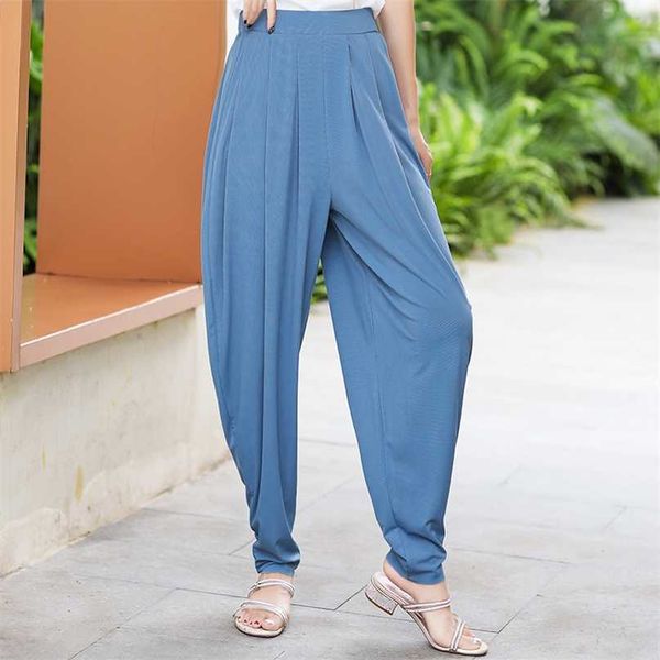 summer women harem pants high waist wide leg casual ankle-length trousers loose korean black 211007, Black;white
summer women harem pants high waist wide leg casual ankle-length trousers loose korean black 211007, Black;white