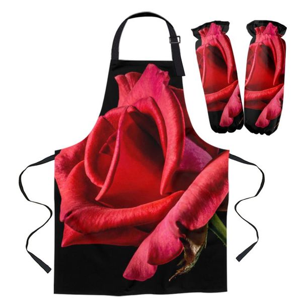 aprons rose flower black background kitchen for women bibs household cleaning pinafore home cooking apron
aprons rose flower black background kitchen for women bibs household cleaning pinafore home cooking apron