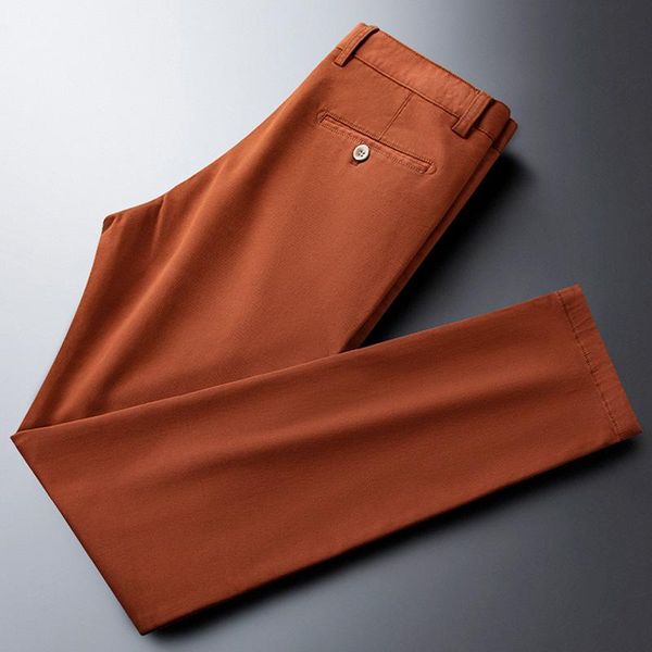 men's pants 21n dark brown casual small feet straight trousers autumn and winter non-iron business trend, Black
men's pants 21n dark brown casual small feet straight trousers autumn and winter non-iron business trend, Black