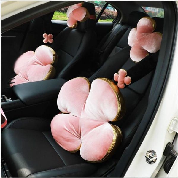 seat cushions car creative headrest lumbar cushion big backrest clover elegant white pink four-leaf neck pillow decoration
seat cushions car creative headrest lumbar cushion big backrest clover elegant white pink four-leaf neck pillow decoration