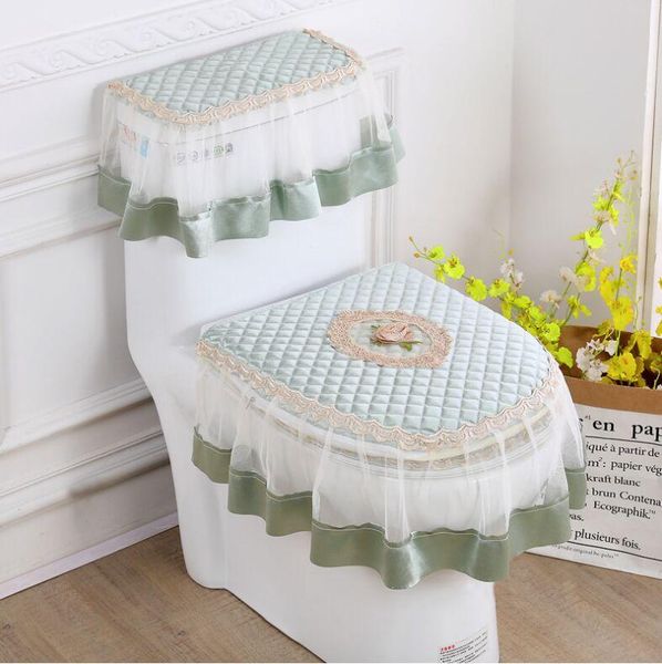 3 pieces/set european lace toilet seat cushion household toilet seat washer winter u-shaped
3 pieces/set european lace toilet seat cushion household toilet seat washer winter u-shaped