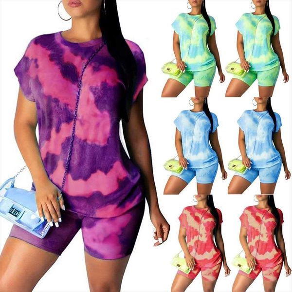 tie dye tracksuit short sleeve womenpant crop t shirt bodycon pants legging set sportswear, White
tie dye tracksuit short sleeve womenpant crop t shirt bodycon pants legging set sportswear, White