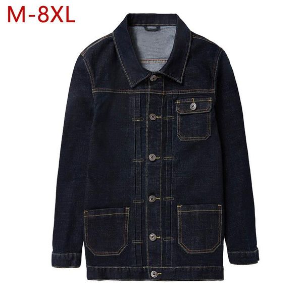 men's jackets m-8xl plus size 2021 winter jeans jacket men hip hop fashion vintage mens bomber brand elastic slim denim 3zwj12, Black;brown
men's jackets m-8xl plus size 2021 winter jeans jacket men hip hop fashion vintage mens bomber brand elastic slim denim 3zwj12, Black;brown