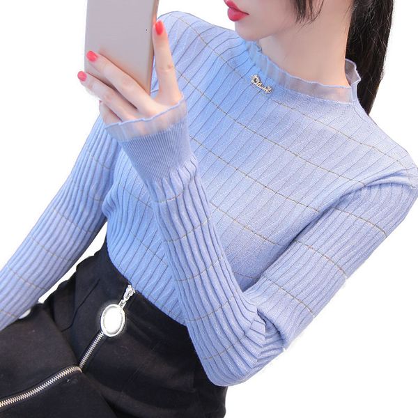2021 new fall winter long sleeve fashion lady casual female sweater a407 lh8i, White;black
2021 new fall winter long sleeve fashion lady casual female sweater a407 lh8i, White;black