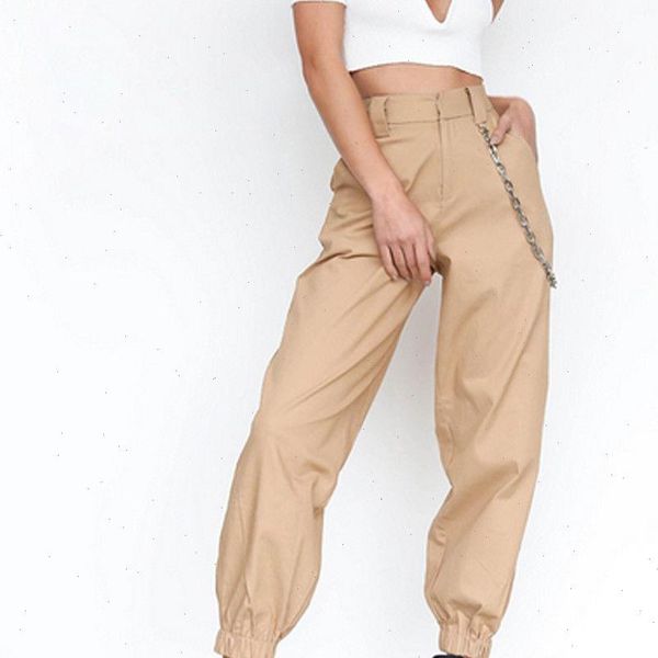 black khaki women casual high waist cargo pants ladies loose fashion solid trousers side pockets elastic waist capris sale, Black;white
black khaki women casual high waist cargo pants ladies loose fashion solid trousers side pockets elastic waist capris sale, Black;white