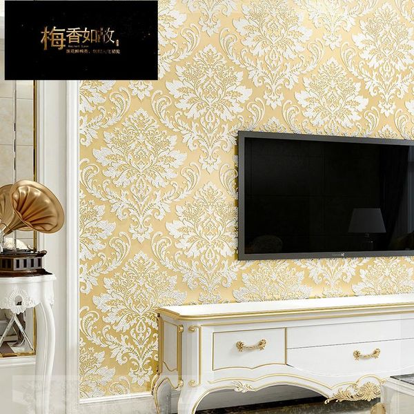 wallpapers hongmei european pastoral embossed brocade bedroom living room background 3d floral texture non-woven home decoration
wallpapers hongmei european pastoral embossed brocade bedroom living room background 3d floral texture non-woven home decoration